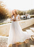 Sparkly wedding dress Sexy pearl dress
